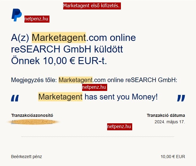 Marketagent Payment
